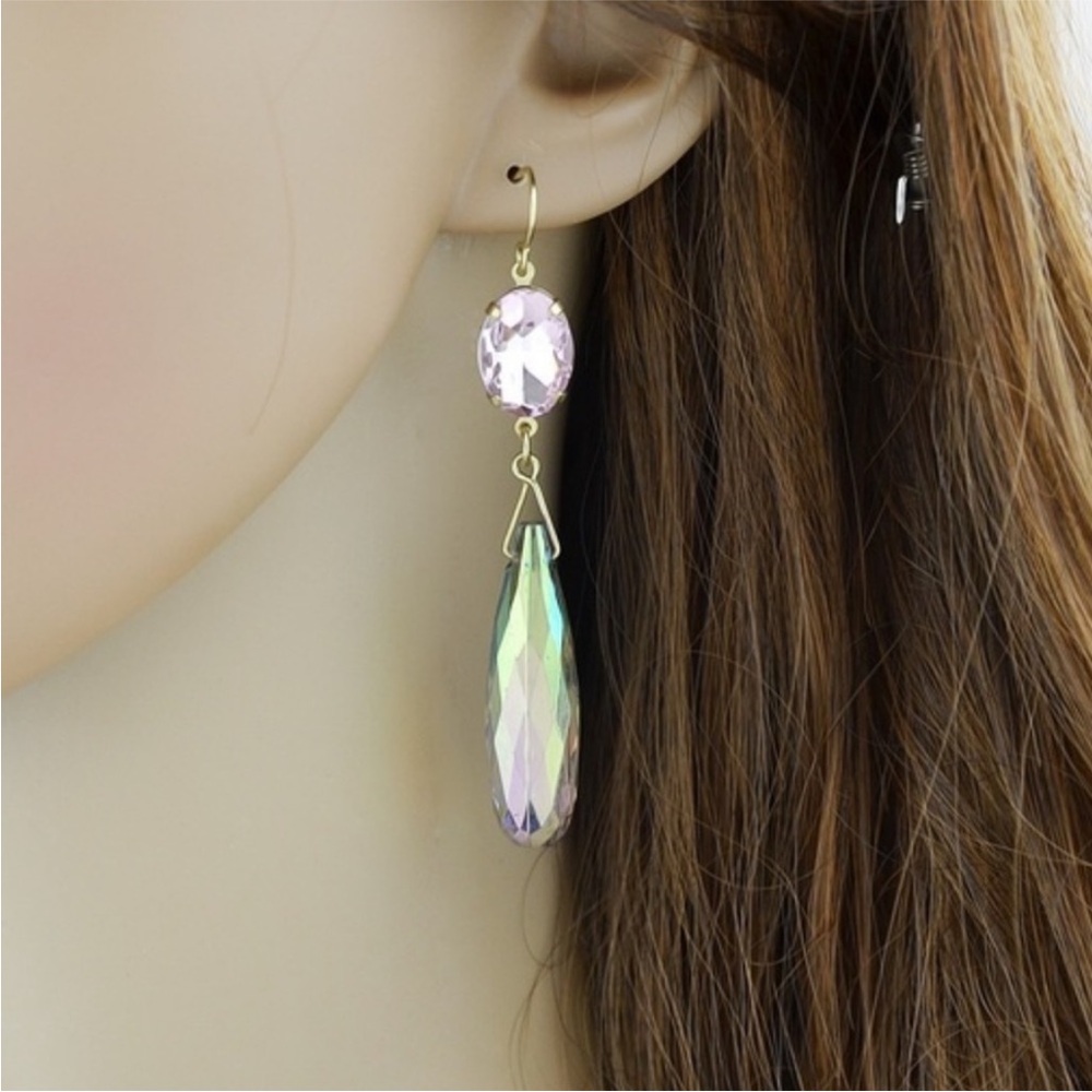 Farah Jewelry Multicolor Drop Earrings